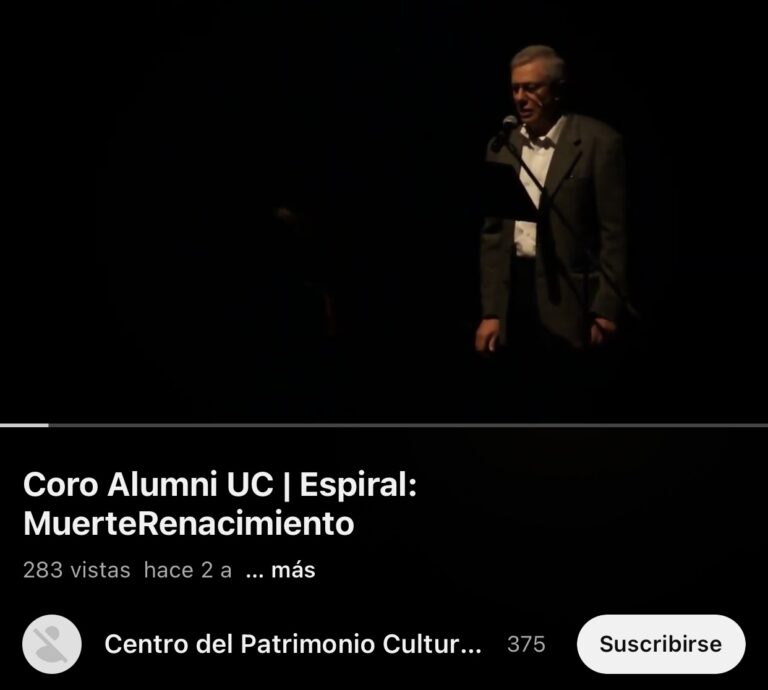 Coro Alumni UC | Espiral: MuerteRenacimiento
