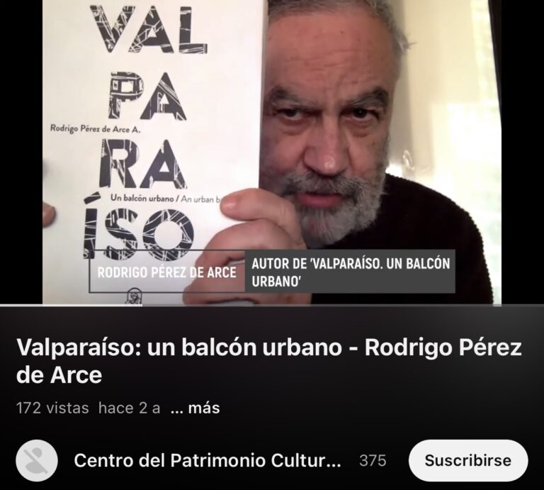 Valparaíso: Un balcón urbano – Rodrigo Pérez de Arce